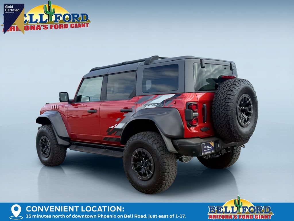 Certified 2024 Ford Bronco Raptor w/ Interior Carbon Fiber Pack 6 AWD/4WD image 2