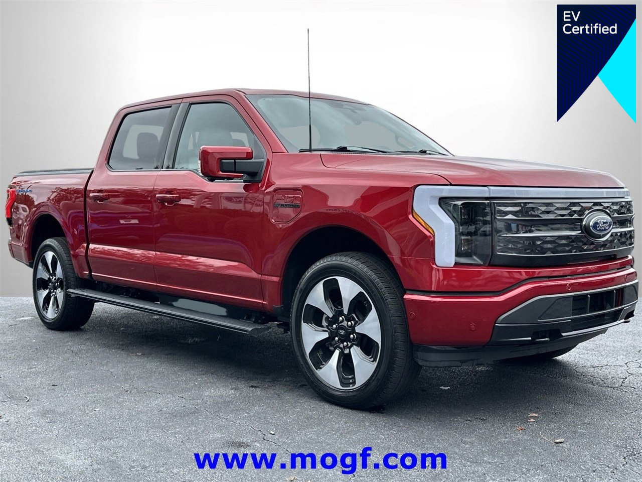 Certified 2023 Ford F150 Lightning Platinum