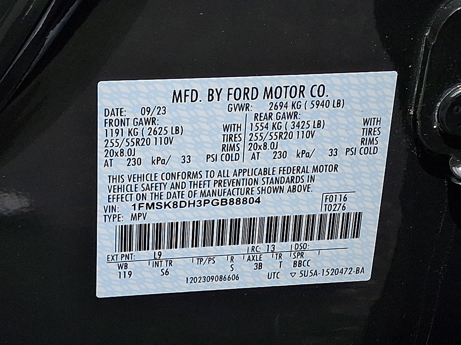 Certified 2023 Ford Explorer XLT w/ Equipment Group 202A AWD/4WD image 27