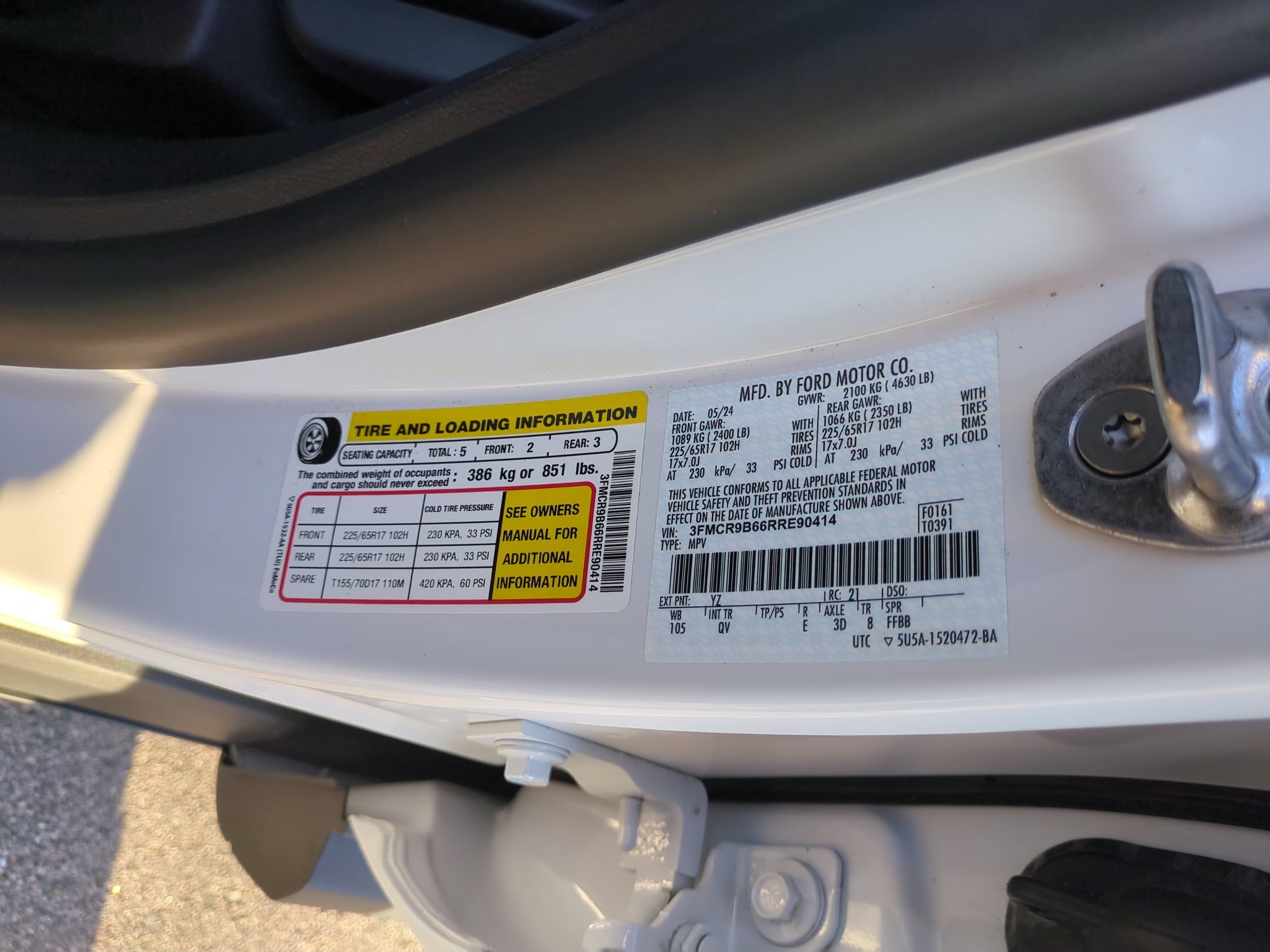 Certified 2024 Ford Bronco Sport Big Bend AWD/4WD image 41
