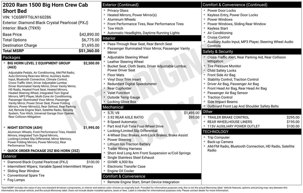 Used 2020 RAM 1500 Big Horn image 27