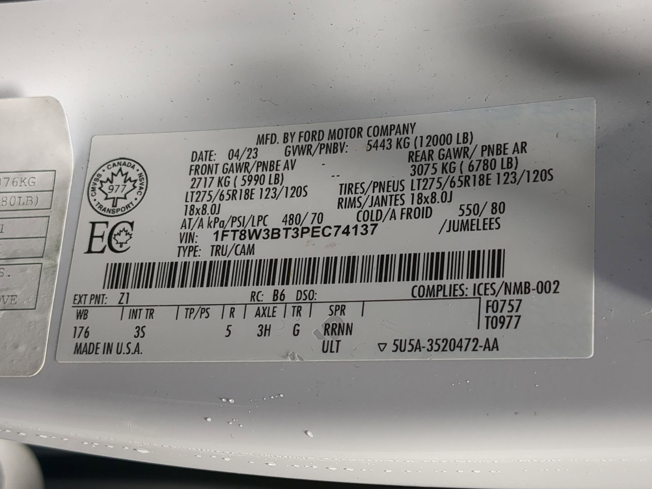 Certified 2023 Ford F350 XLT w/ 360-Degree Camera Package image 33