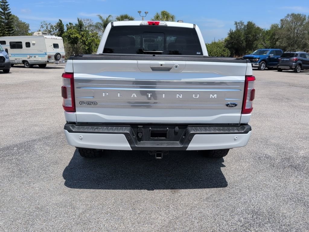 Certified 2021 Ford F150 Platinum w/ Max Trailer Tow Package image 4