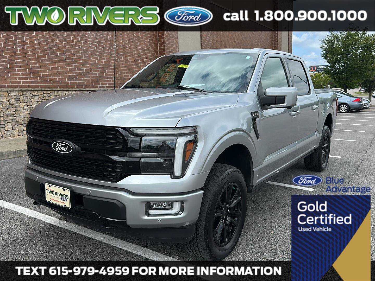 Certified 2025 Ford F150 Platinum w/ Equipment Group 702A High AWD/4WD image 1
