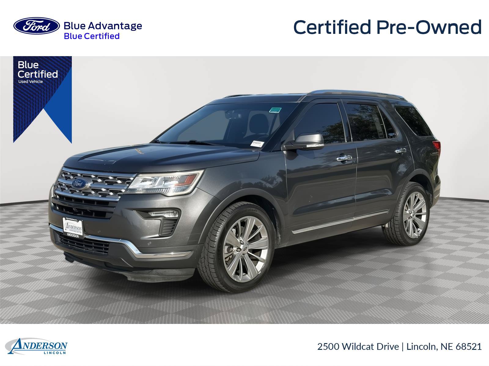 Certified 2018 Ford Explorer Limited FWD image 1