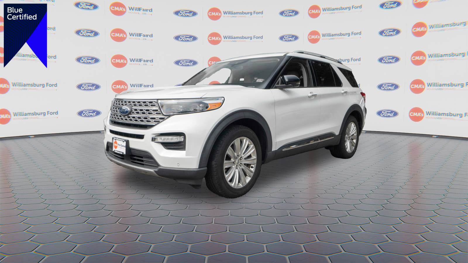 Certified 2020 Ford Explorer Limited w/ Class III Trailer Tow Package