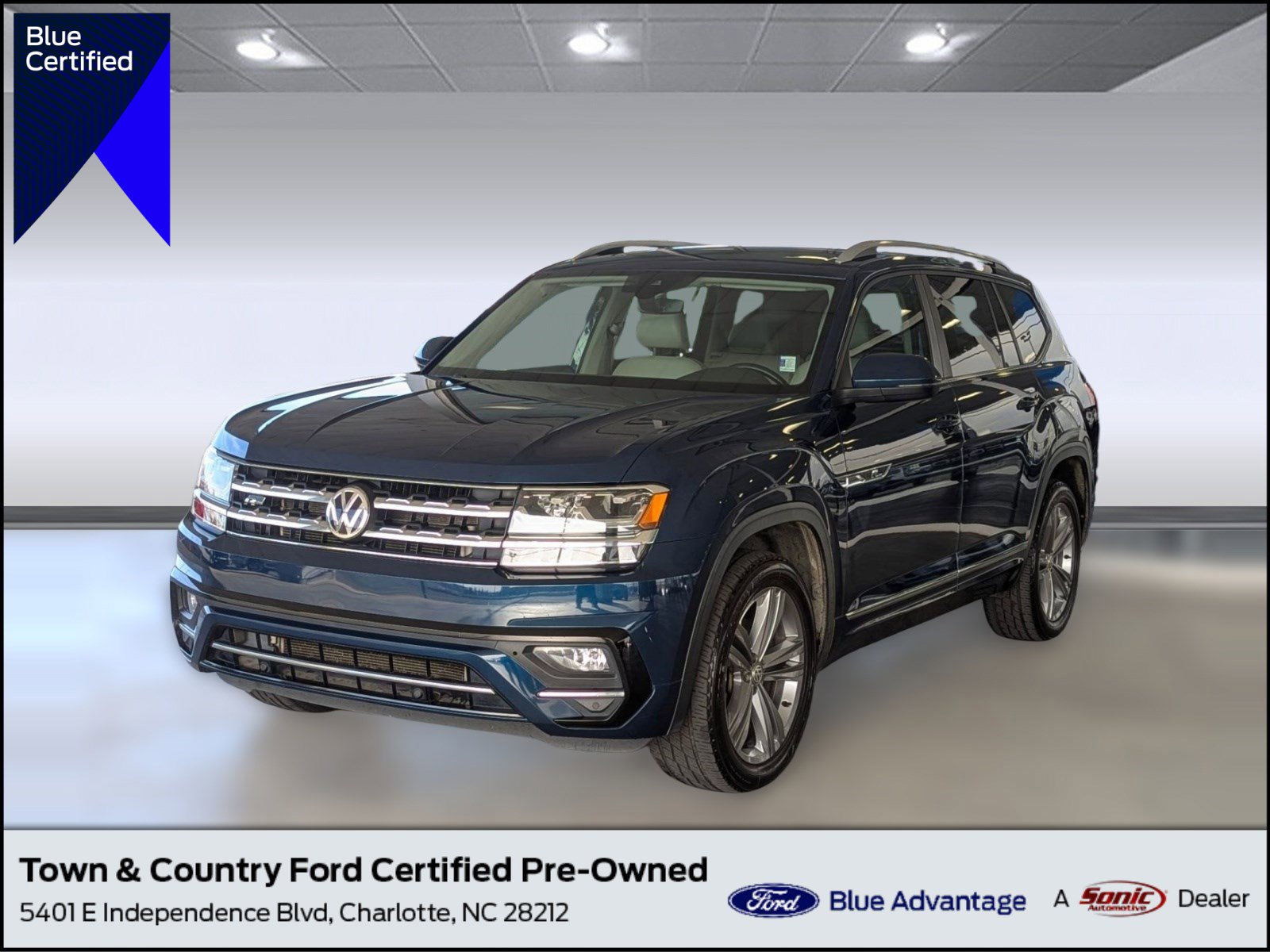 Used 2018 Volkswagen Atlas SEL w/ R-Line Package image 1