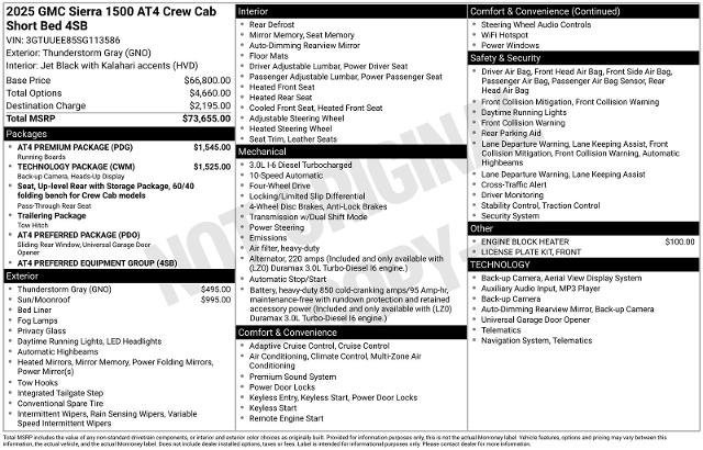 Used 2025 GMC Sierra 1500 AT4 w/ AT4 Premium Package image 27