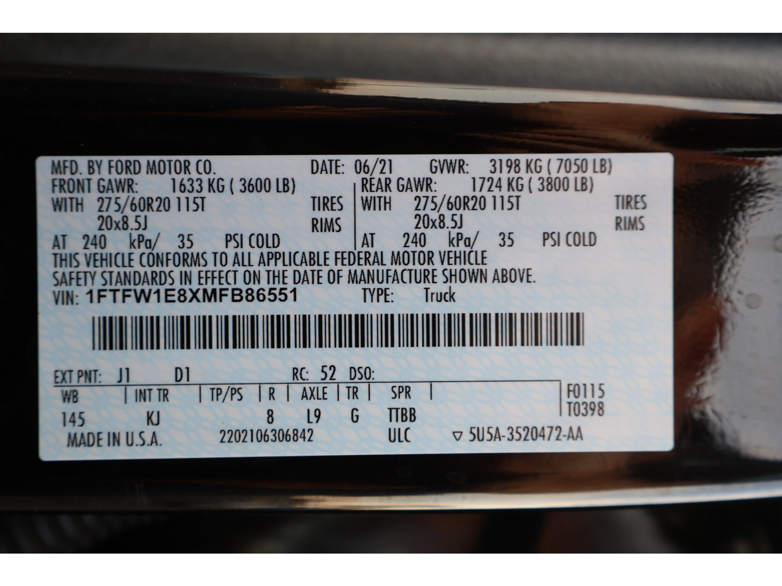 Certified 2021 Ford F150 King Ranch w/ Equipment Group 601A High AWD/4WD image 36