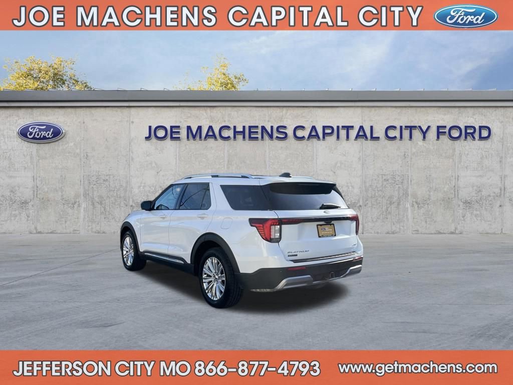 Certified 2025 Ford Explorer Platinum w/ LUX Leather Package image 3