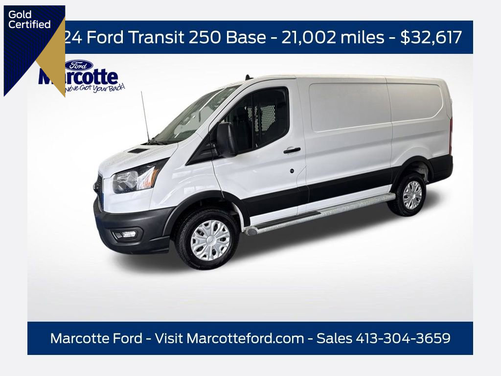 Certified 2024 Ford Transit 250 Base w/ Exterior Upgrade Package