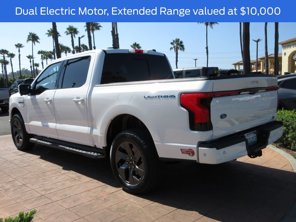 Certified 2023 Ford F150 Lightning Lariat w/ Equipment Group 511A High AWD/4WD image 2
