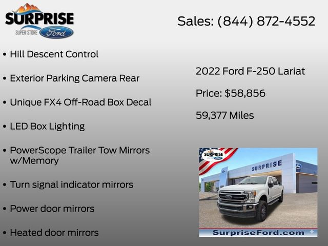 Certified 2022 Ford F250 Lariat w/ Lariat Value Package AWD/4WD image 17