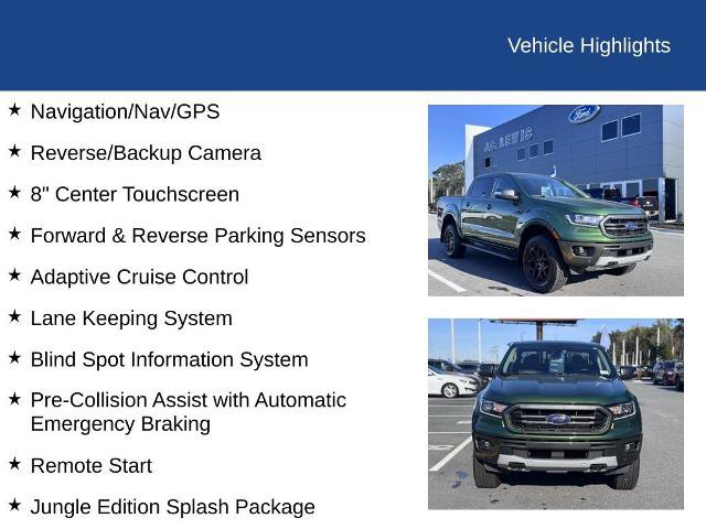 Certified 2023 Ford Ranger Lariat w/ Equipment Group 501A High image 25