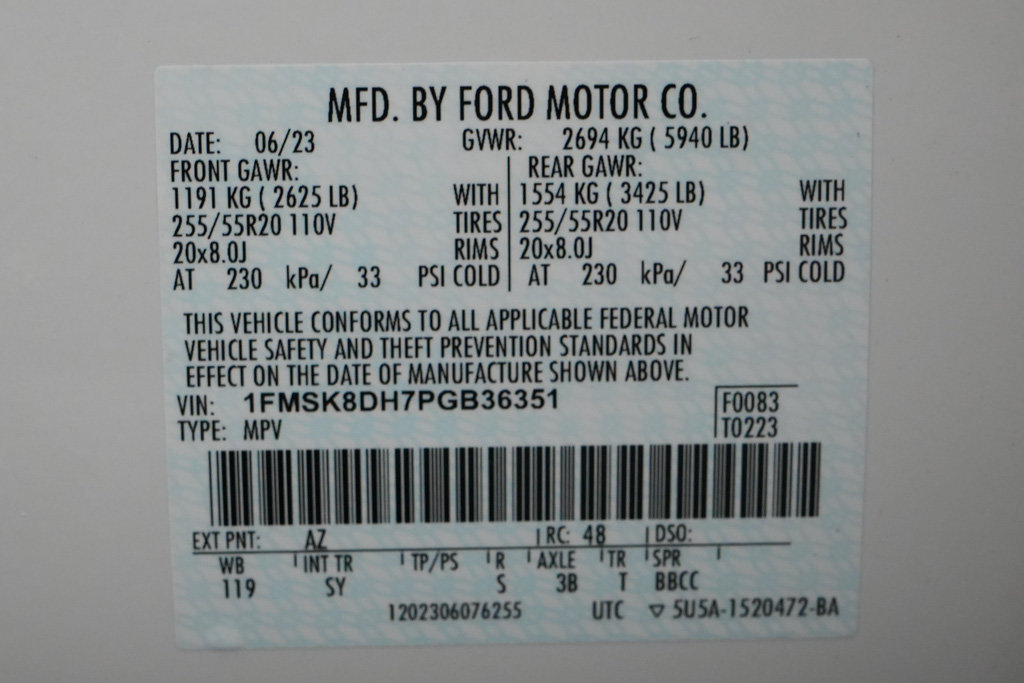 Certified 2023 Ford Explorer XLT w/ Equipment Group 202A AWD/4WD image 26