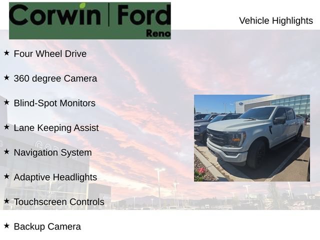 Certified 2023 Ford F150 XLT w/ Equipment Group 302A High AWD/4WD image 7
