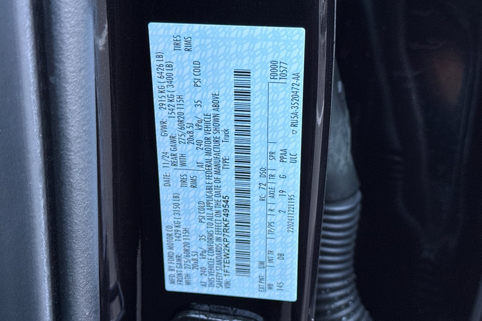 Certified 2024 Ford F150 STX RWD image 29