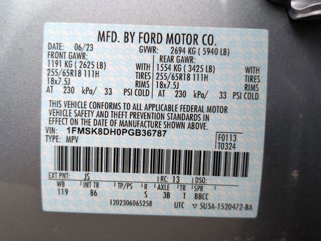 Certified 2023 Ford Explorer XLT image 20