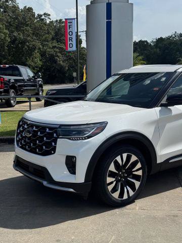 Certified 2025 Ford Explorer Platinum w/ LUX Leather Package AWD/4WD image 2