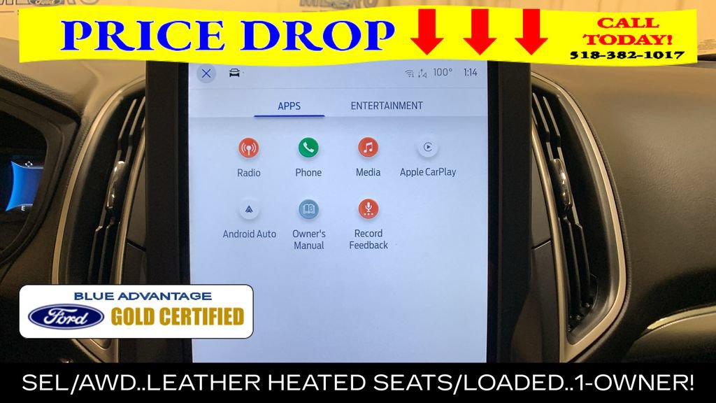 Certified 2022 Ford Edge SEL w/ Convenience Package AWD/4WD image 38