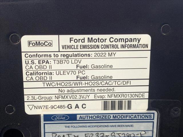 Certified 2022 Ford Mustang Coupe RWD image 24