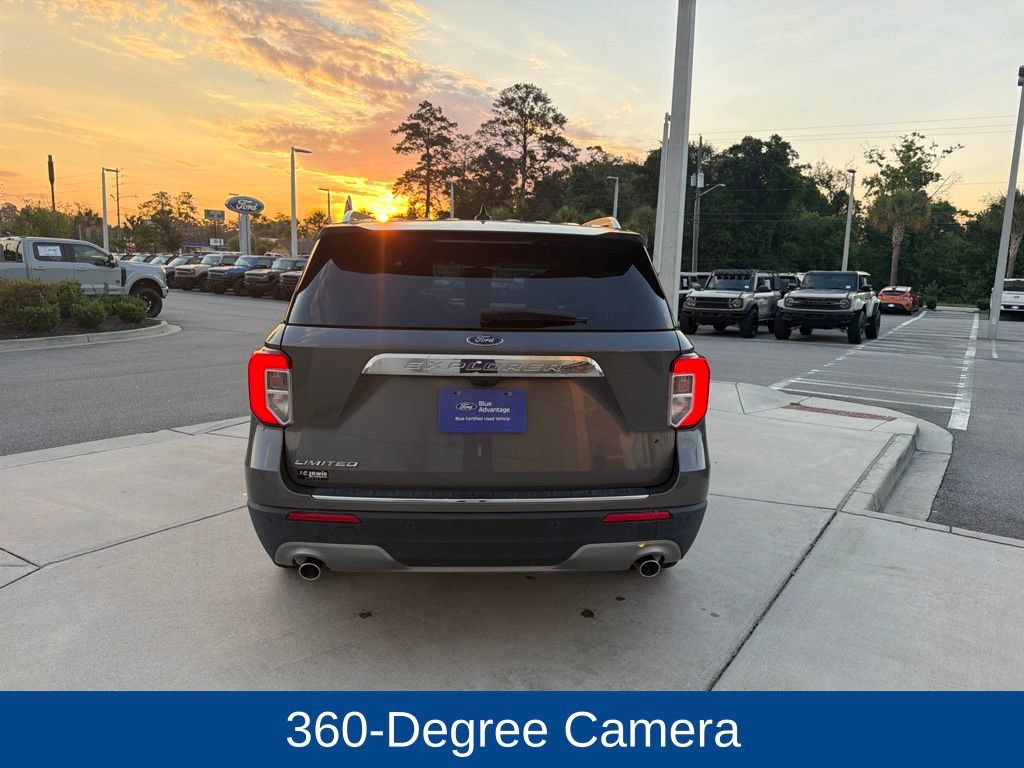 Certified 2023 Ford Explorer Limited w/ Limited Technology Package RWD image 6