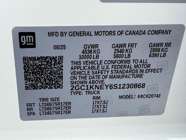 Used 2025 Chevrolet Silverado 2500 LT w/ Convenience Package AWD/4WD image 24