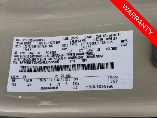 Certified 2022 Ford Bronco Everglades AWD/4WD image 33