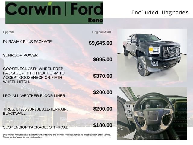 Used 2018 GMC Sierra 3500 Denali w/ Duramax Plus Package image 10