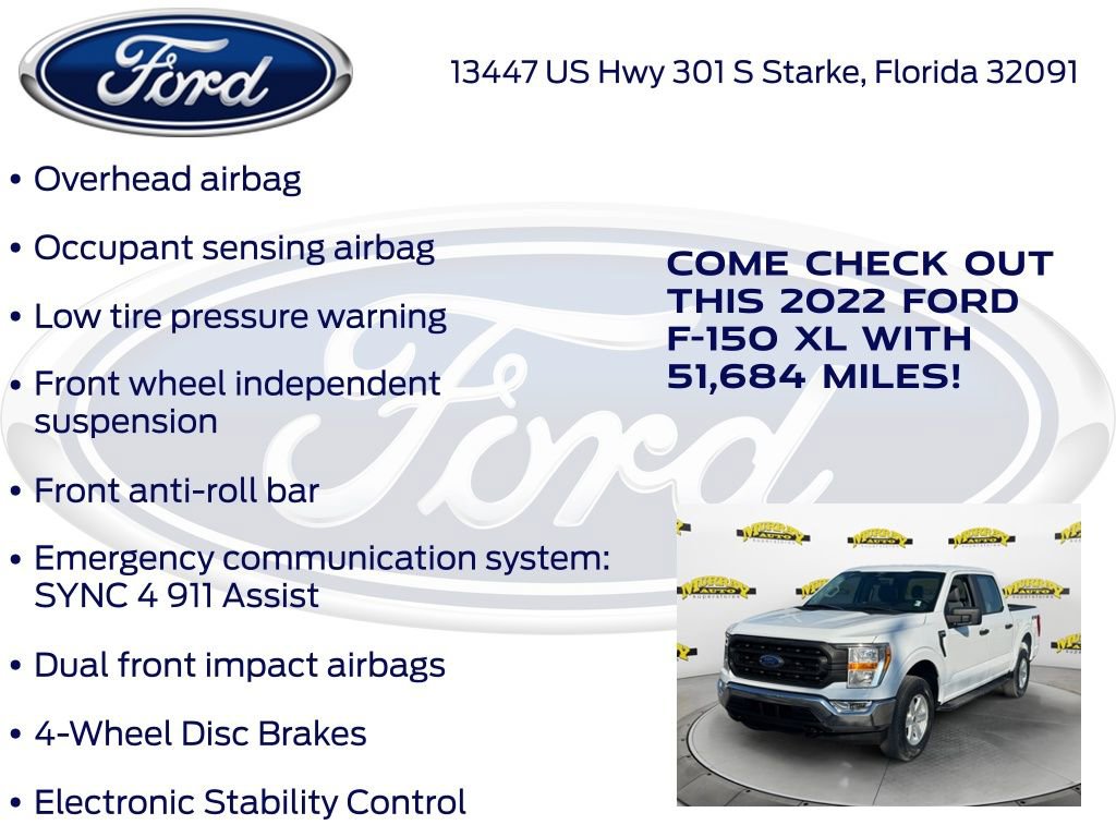 Certified 2022 Ford F150 XL w/ Trailer Tow Package image 32
