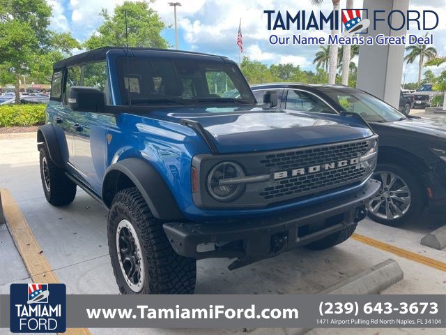 Certified 2024 Ford Bronco Badlands