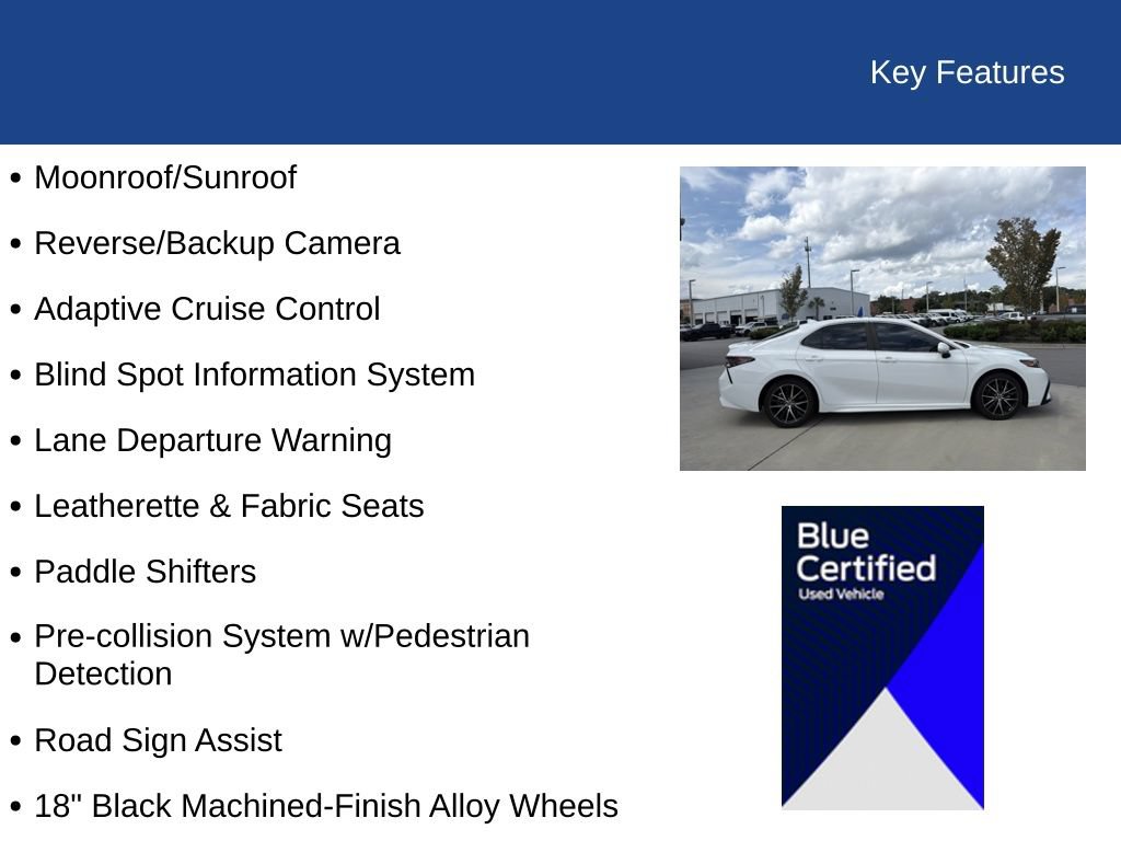 Used 2023 Toyota Camry SE w/ Convenience Package FWD image 28