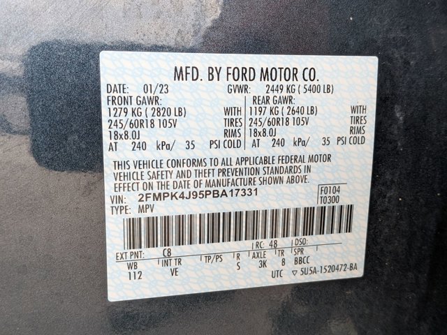Certified 2023 Ford Edge SEL w/ Convenience Package AWD/4WD image 33