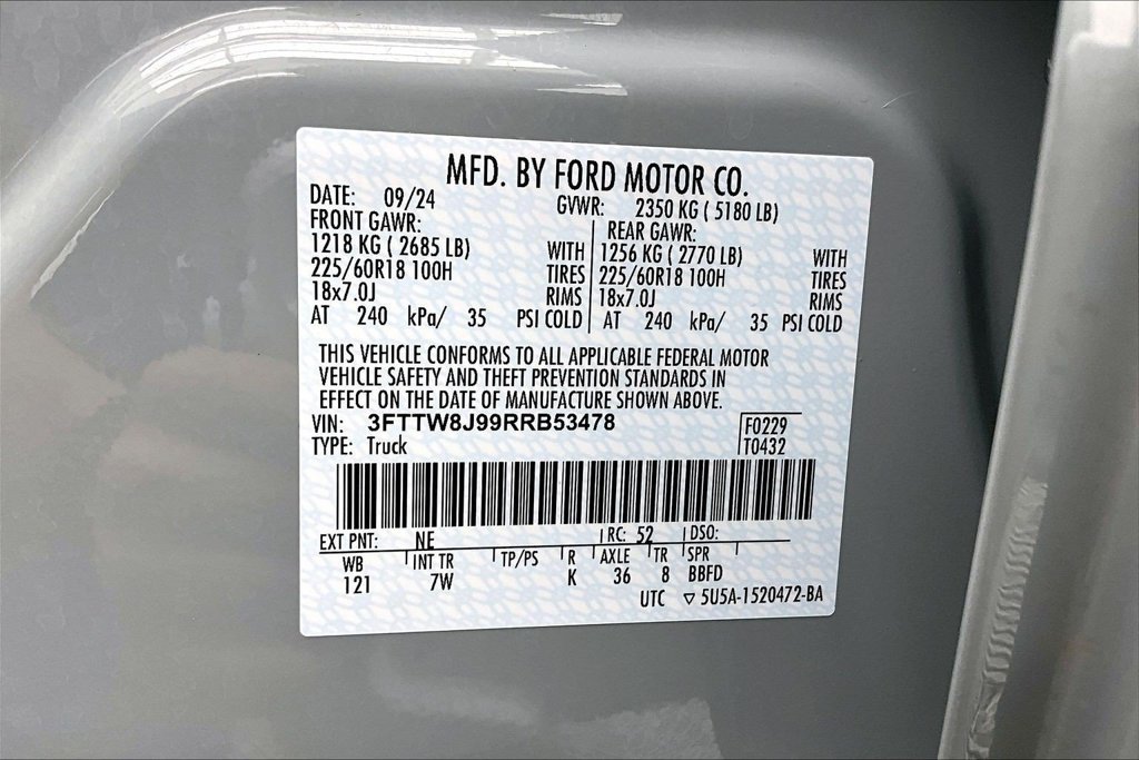 Certified 2024 Ford Maverick XLT w/ XLT Luxury Package AWD/4WD image 36