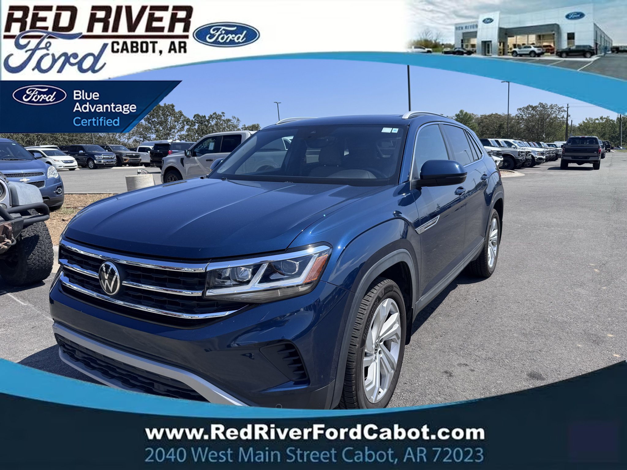 Used 2020 Volkswagen Atlas Cross Sport SEL AWD/4WD image 1