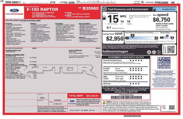 Certified 2023 Ford F150 Raptor AWD/4WD image 29