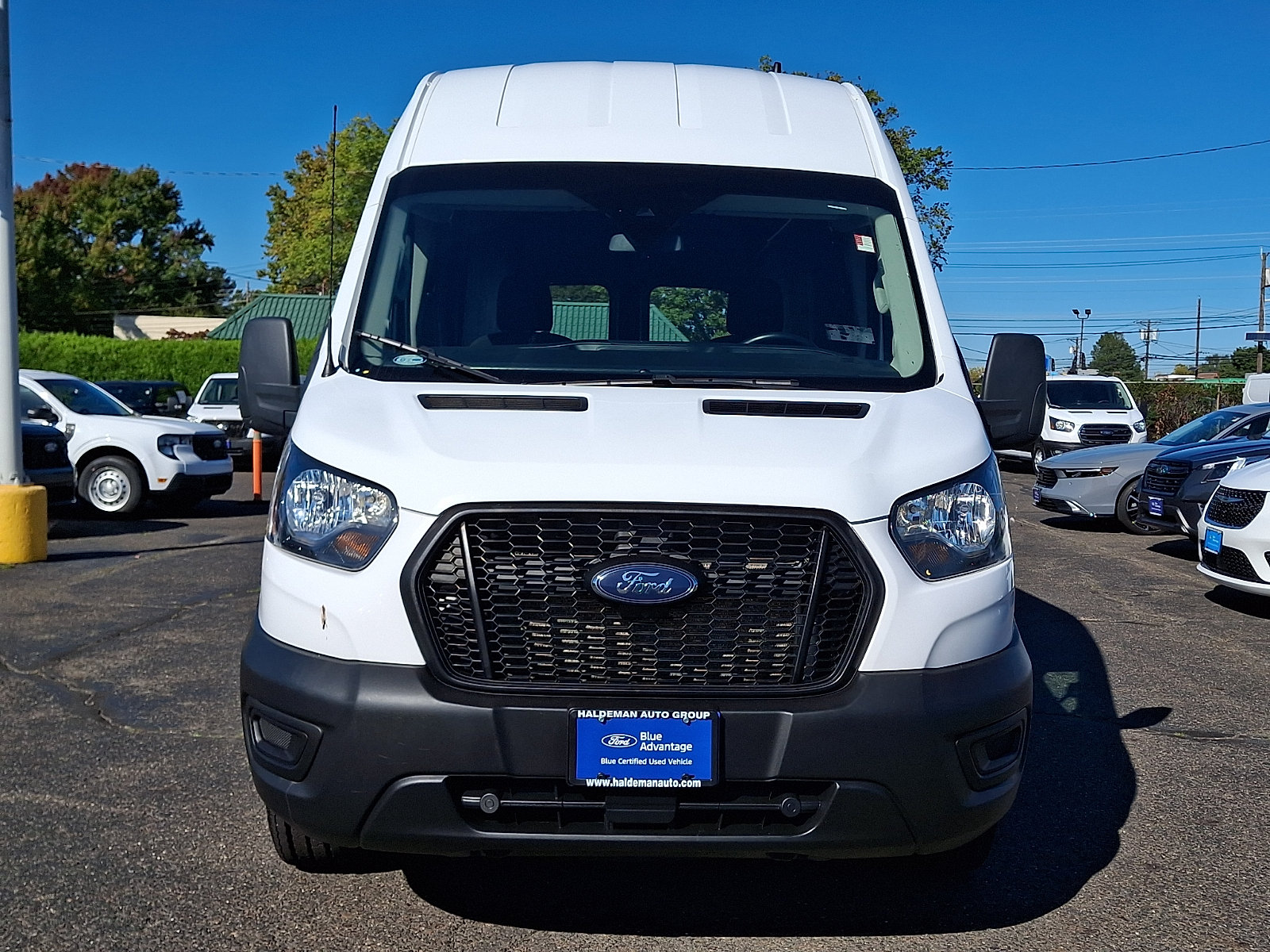 Certified 2021 Ford Transit 250 148 High Roof Extended w/ Load Area Protection Package RWD image 2