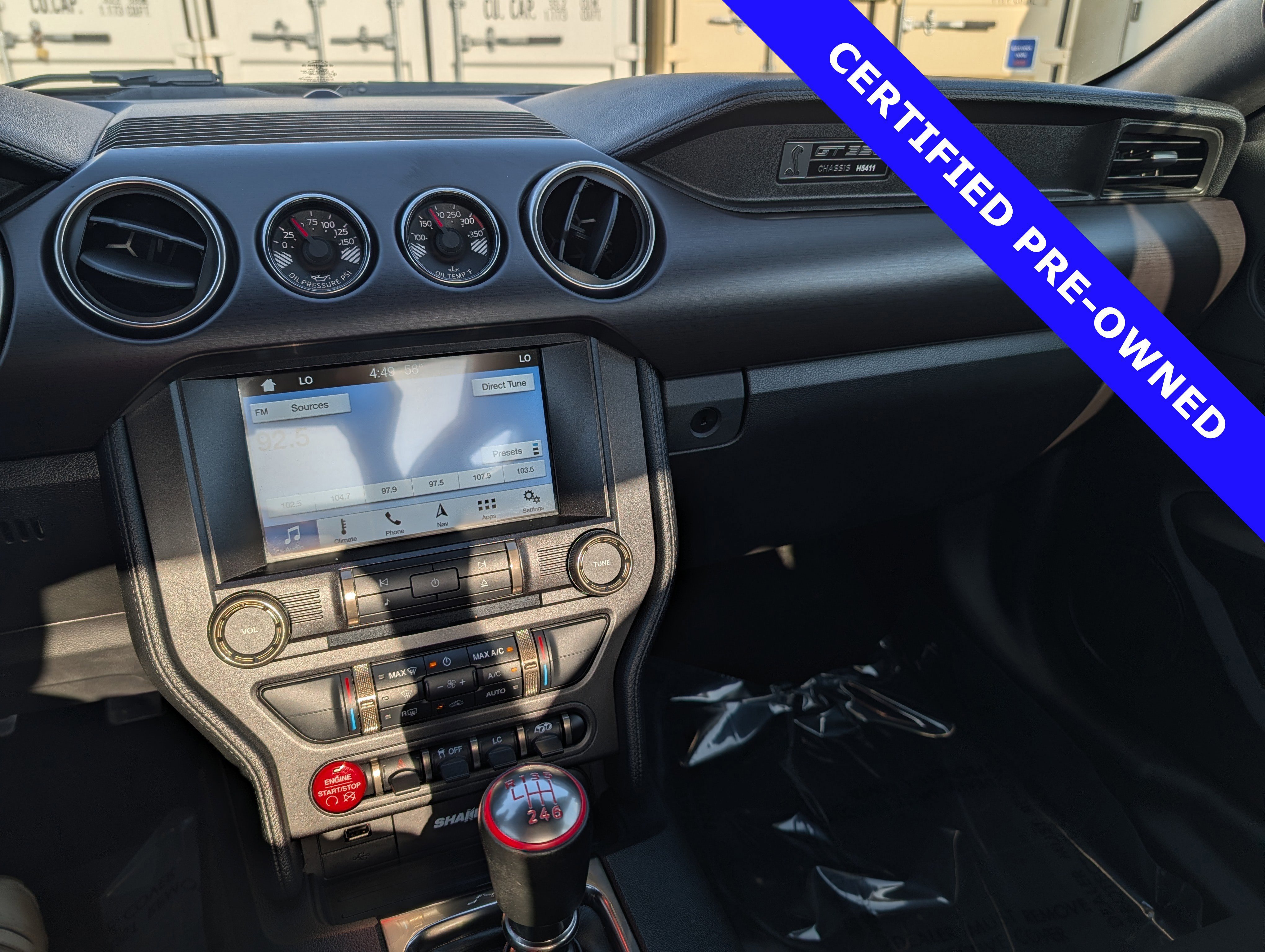 Certified 2017 Ford Mustang Shelby GT350 w/ Electronics Package image 23