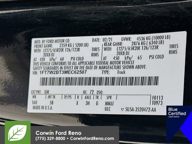 Certified 2021 Ford F250 Lariat image 37