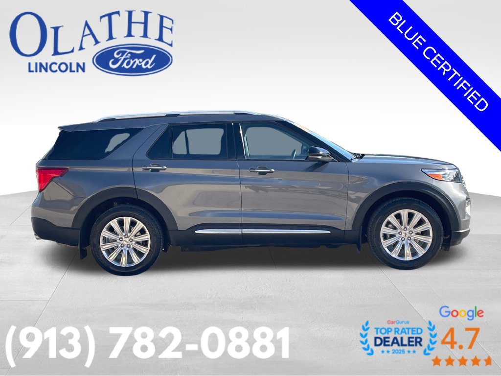 Certified 2023 Ford Explorer Limited w/ Limited Technology Package AWD/4WD image 7
