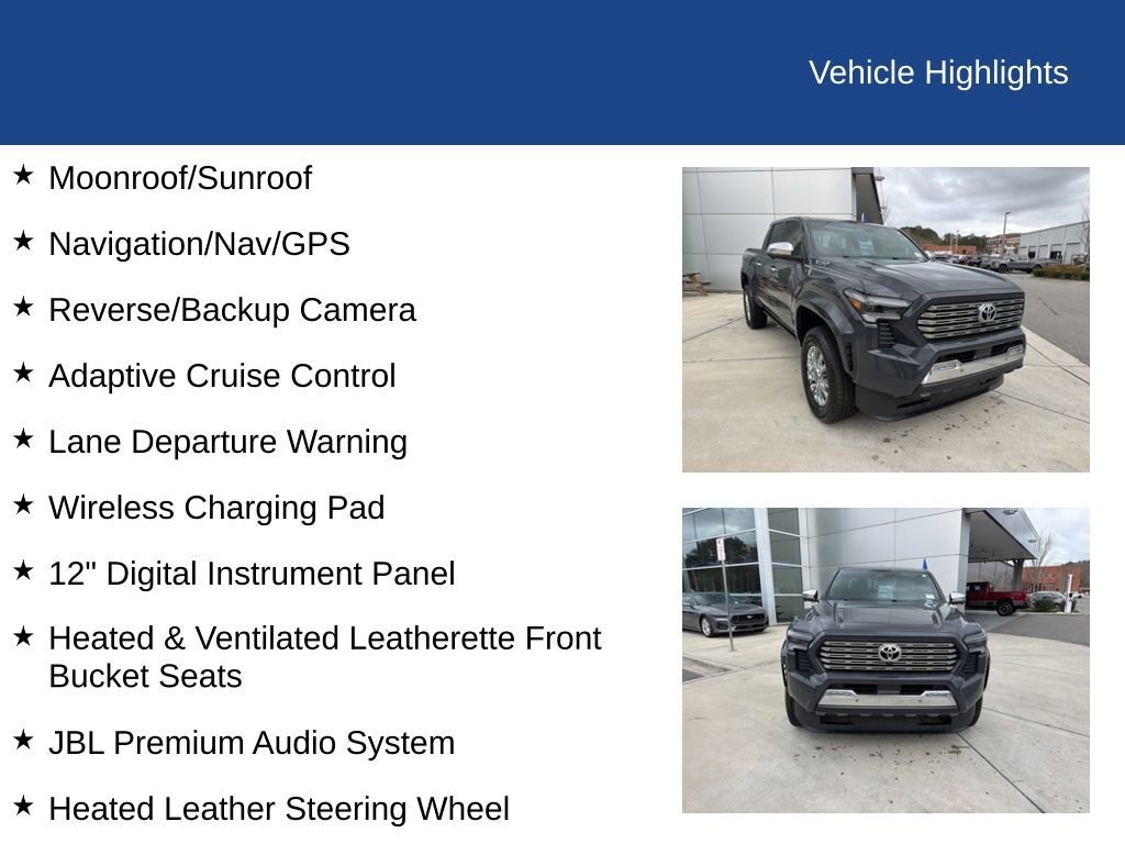 Used 2024 Toyota Tacoma Limited image 31