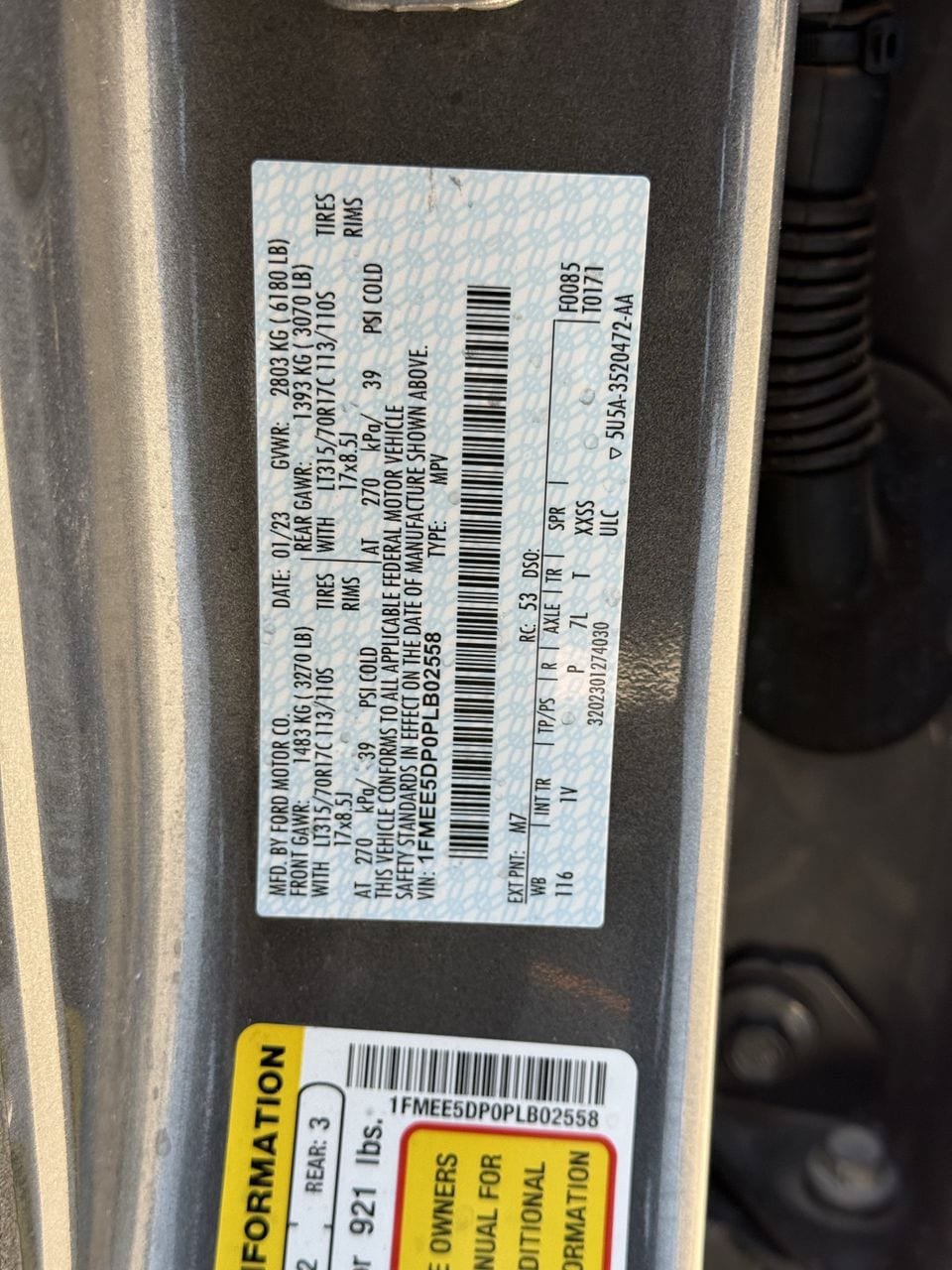 Certified 2023 Ford Bronco Badlands AWD/4WD image 28