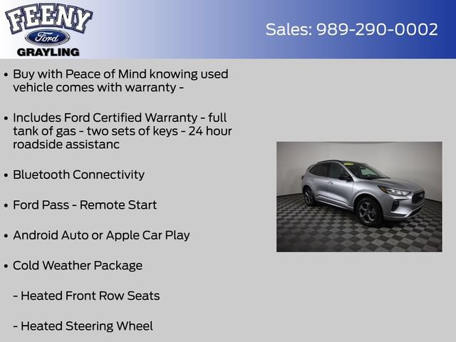 Certified 2024 Ford Escape ST-Line w/ Tech Pack #1 AWD/4WD image 8
