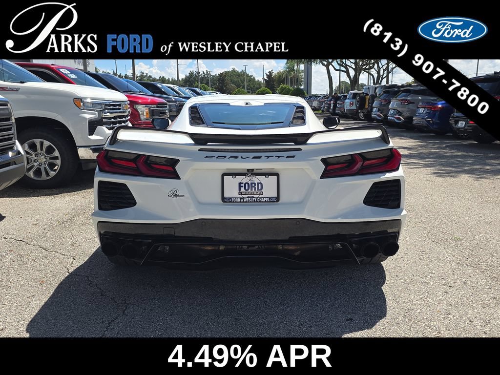 Used 2021 Chevrolet Corvette Stingray Preferred Cpe w/ Engine Appearance Package RWD image 6