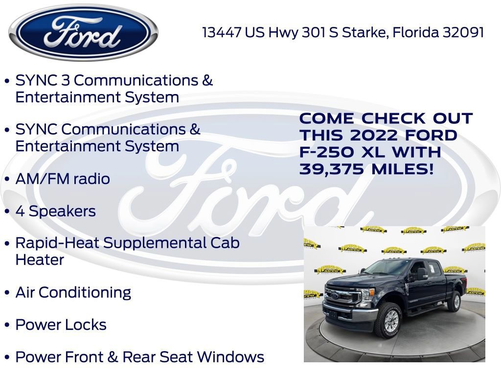 Certified 2022 Ford F250 XL w/ STX Appearance Package AWD/4WD image 32