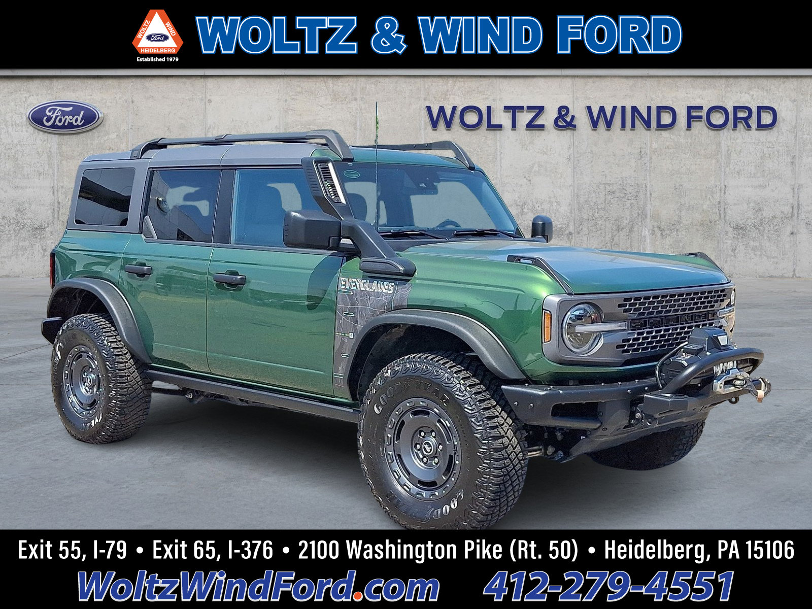 Certified 2024 Ford Bronco Everglades