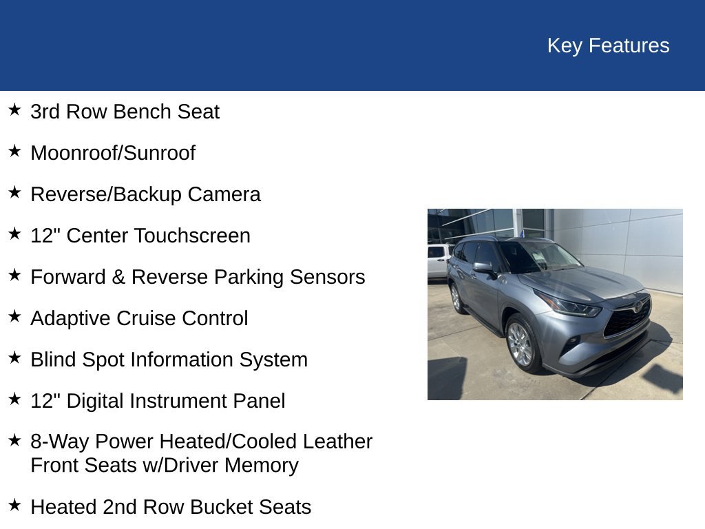 Used 2023 Toyota Highlander Limited FWD image 38