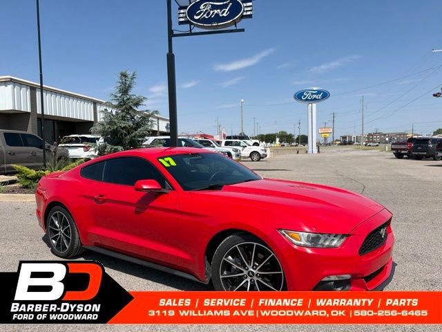 Certified 2017 Ford Mustang Coupe w/ Wheel & Stripe Package RWD image 1