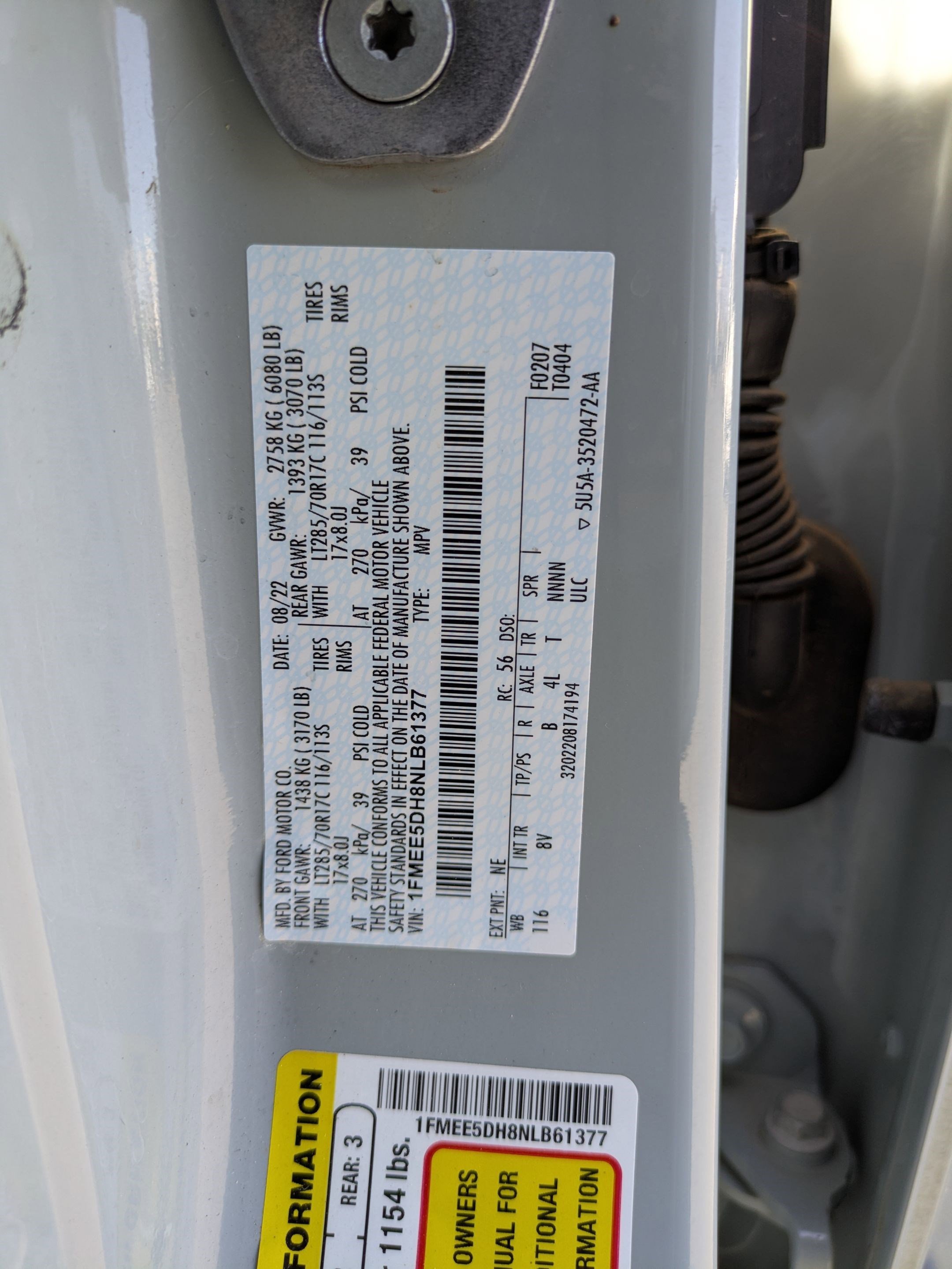 Certified 2022 Ford Bronco Badlands AWD/4WD image 35