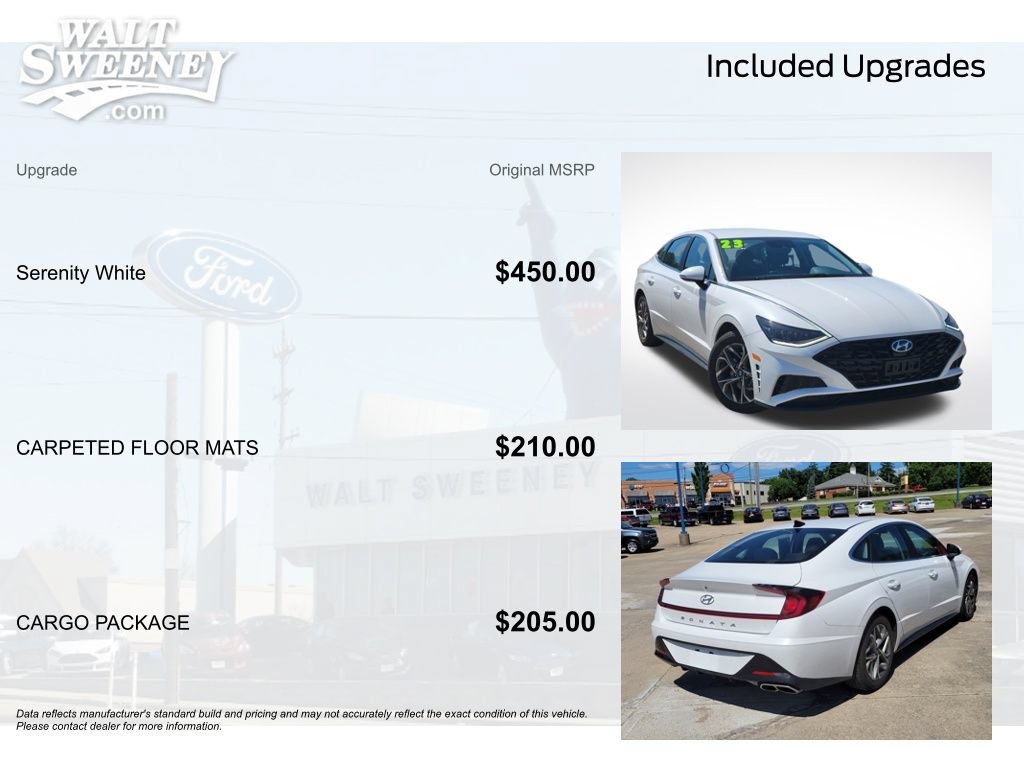 Used 2023 Hyundai Sonata SEL w/ Cargo Package FWD image 11